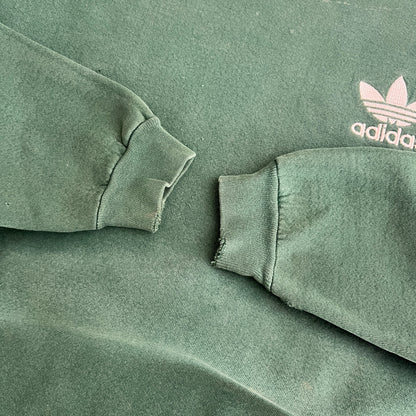 XXL 90s Moss Green Adidas Sweatshirt