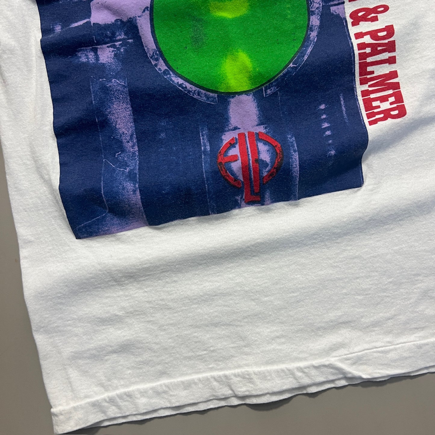 XL 1992 Emerson, Lake and Palmer H.R Giger Tour T-shirt