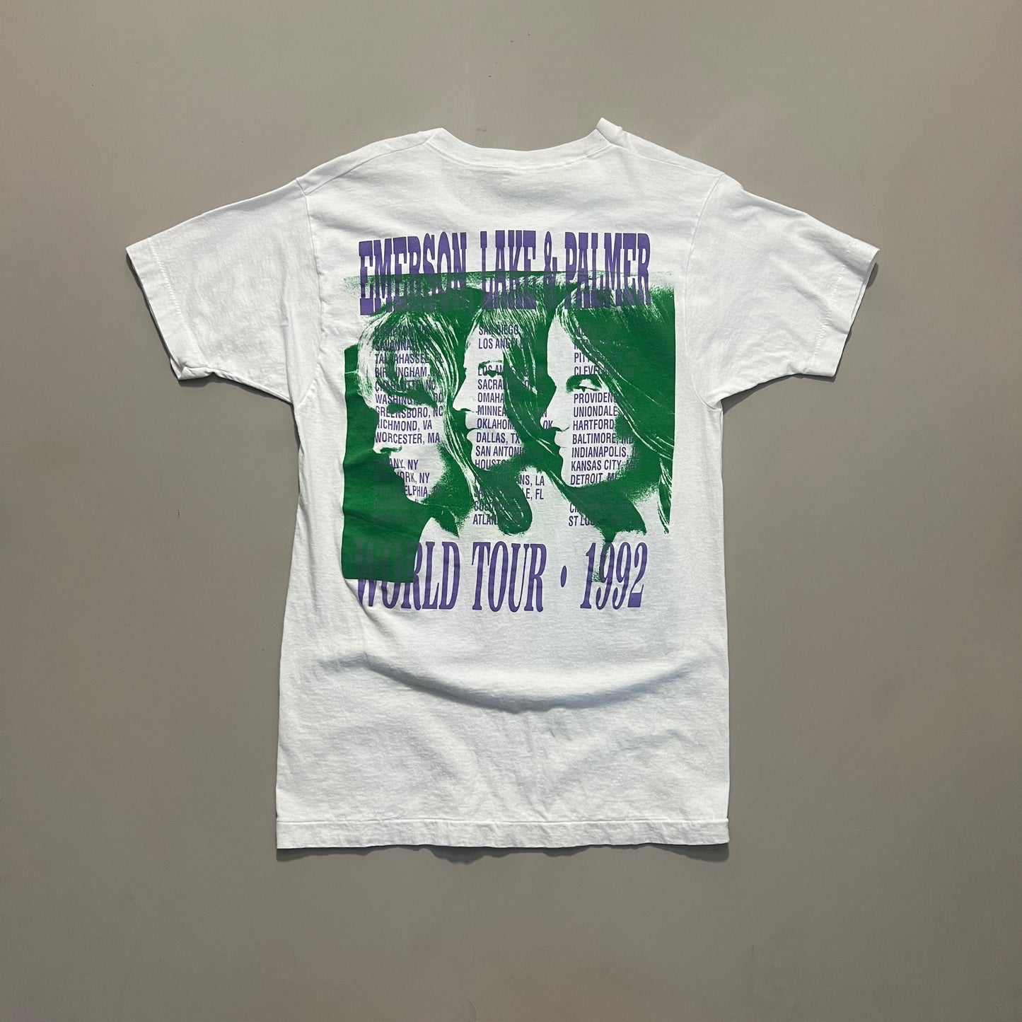 XL 1992 Emerson, Lake and Palmer H.R Giger Tour T-shirt