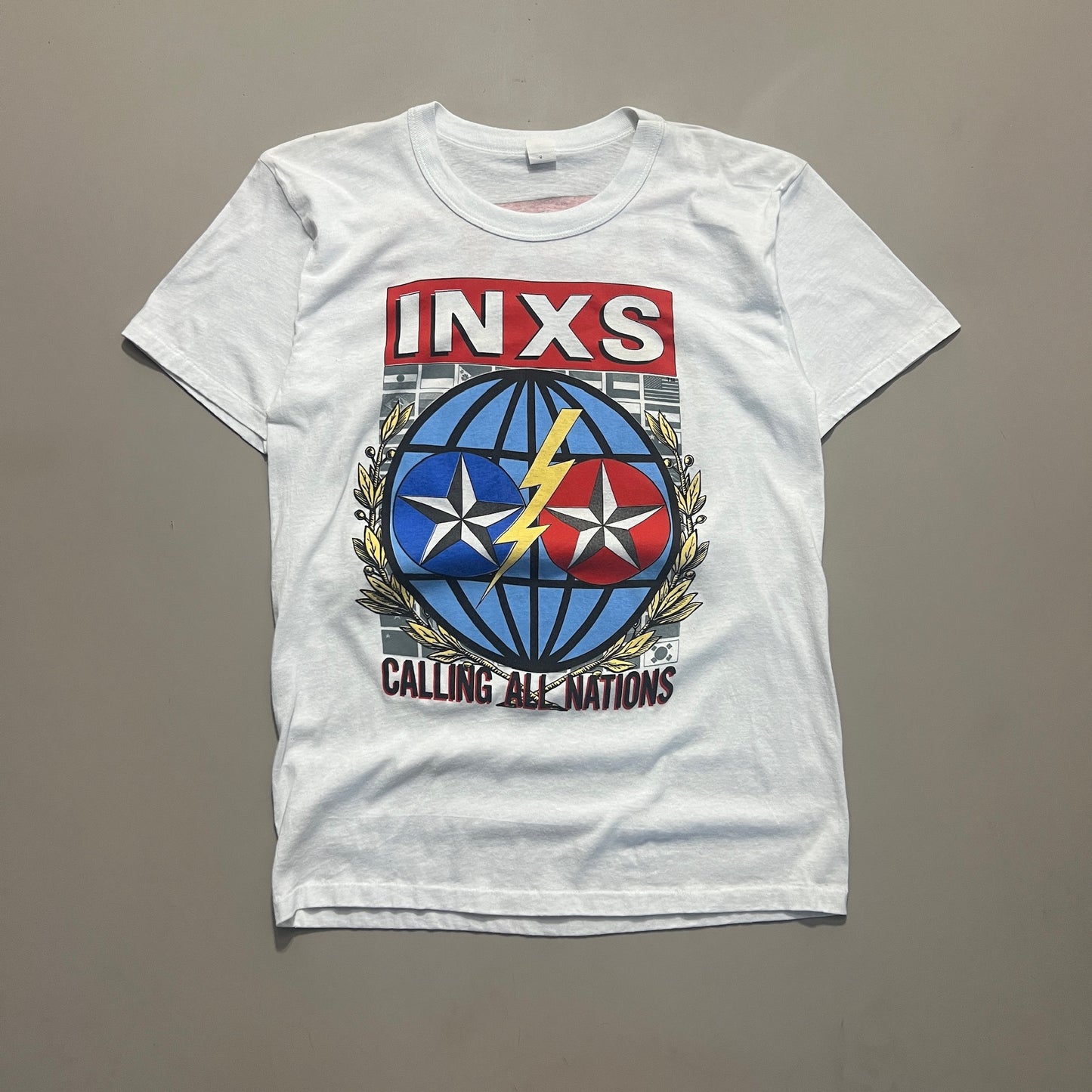 XL 1988 INXS Calling All Nations Tour T-shirt