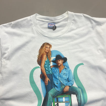 XXL 2000 Tim McGraw & Faith Hill Tour T-shirt