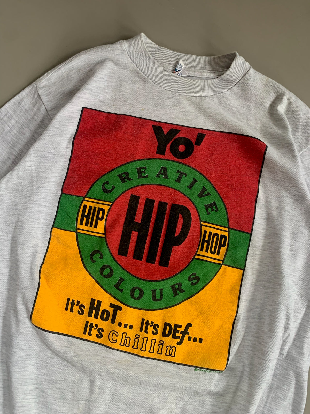 Large 1990s Creative Colours Yo! T-shirt