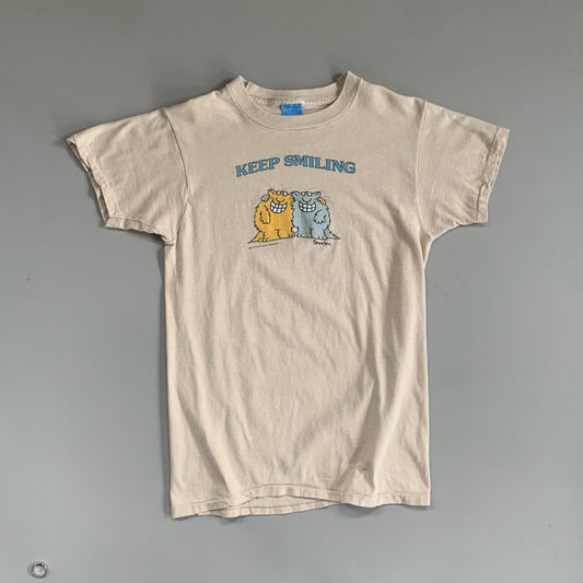 Medium 1980s Keep Smiling T-shirt
