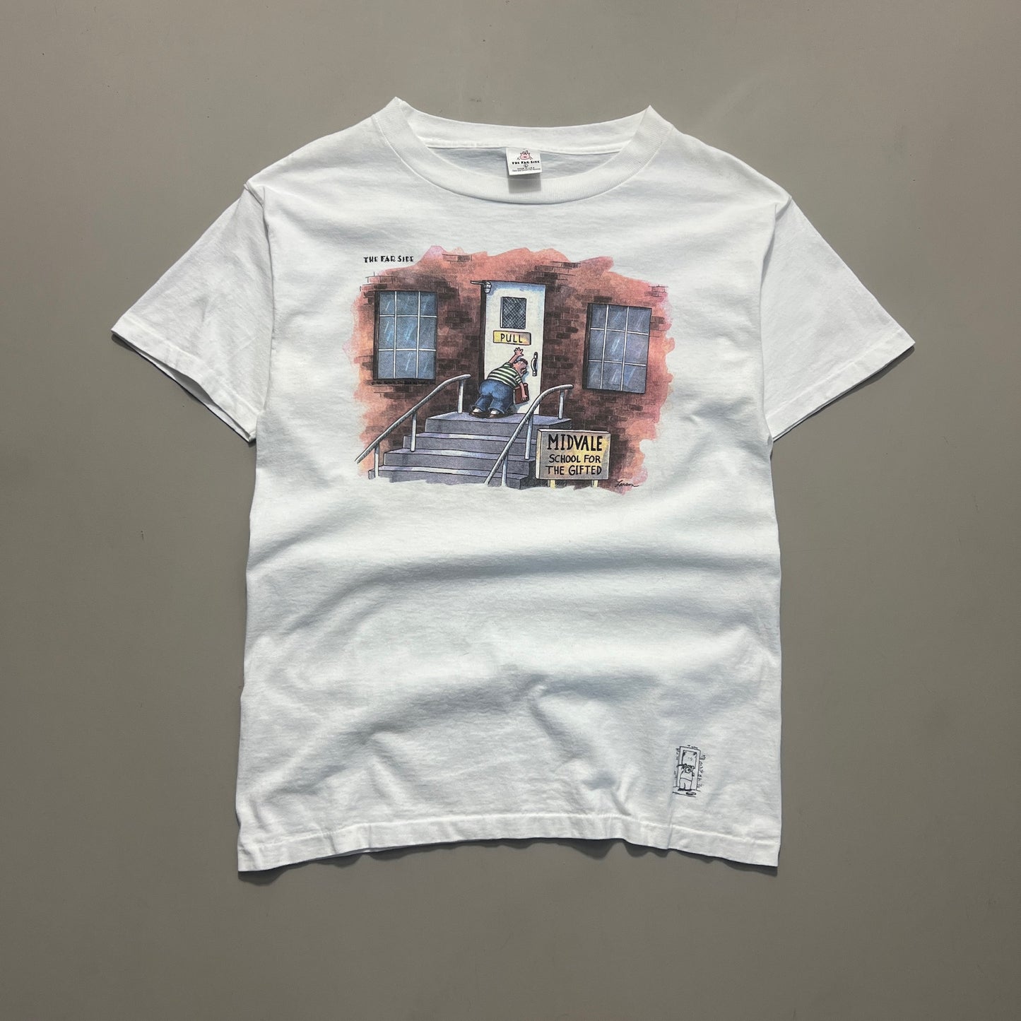 Large 90s The Far Side Midvale School T-shirt