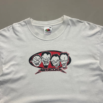 Large 2000 Metallica Free Show Tour T-shirt