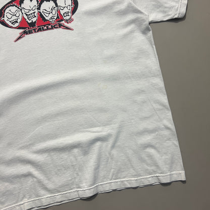 Large 2000 Metallica Free Show Tour T-shirt