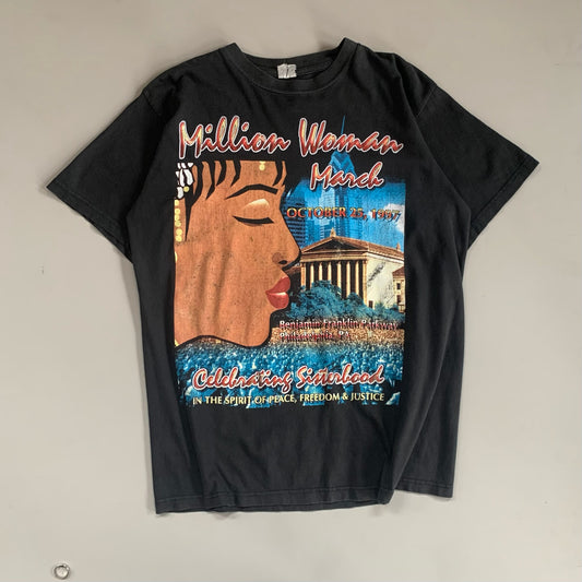 Large 1997 Million Woman March T-shirt