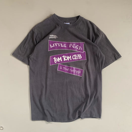 XL 1989 Little Feat Tom Tom Club Concert T-shirt