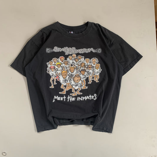 XXL 2000 Metallica Summer Sanitarium T-shirt