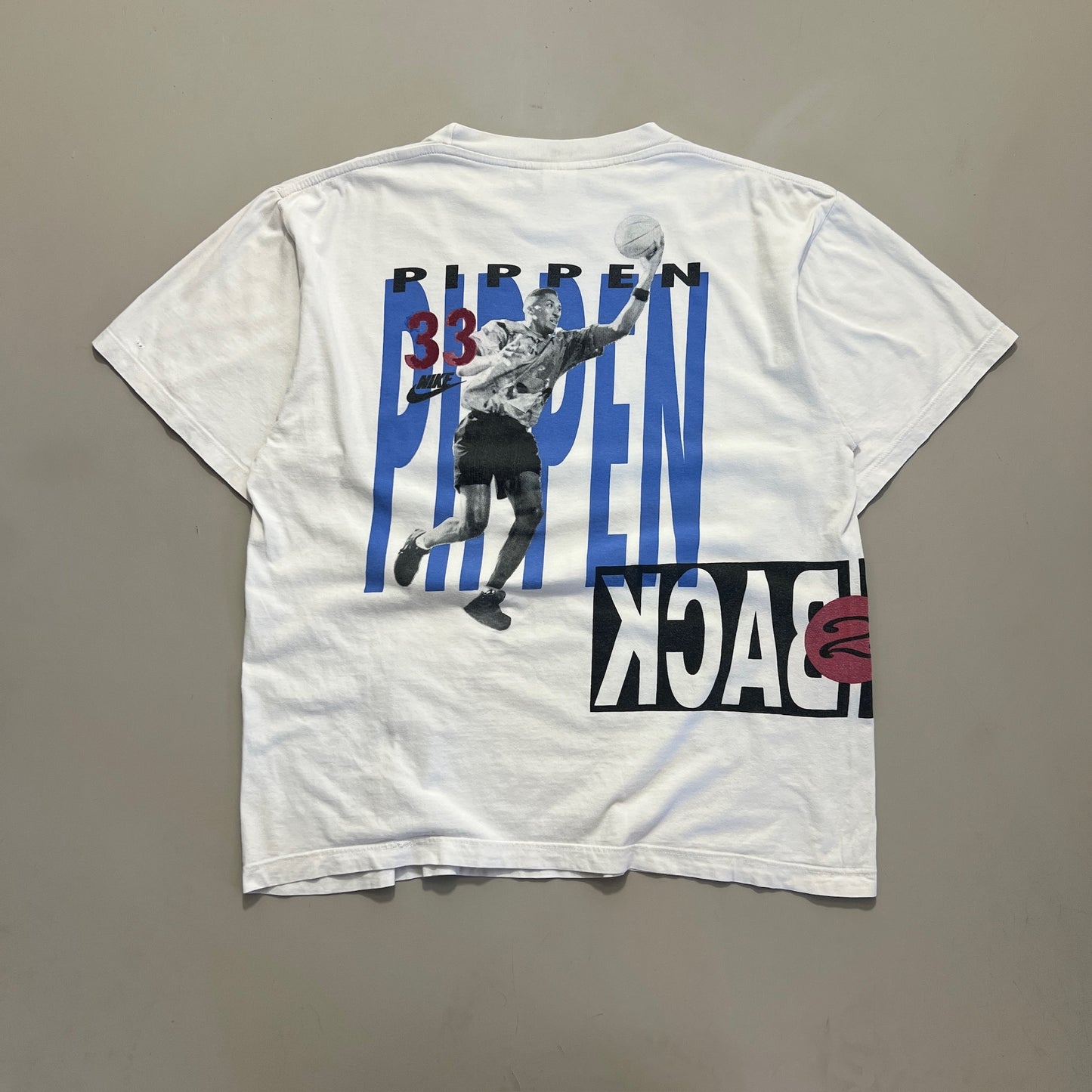 Large 1990s Jordan Pippen B2B Nike T-shirt