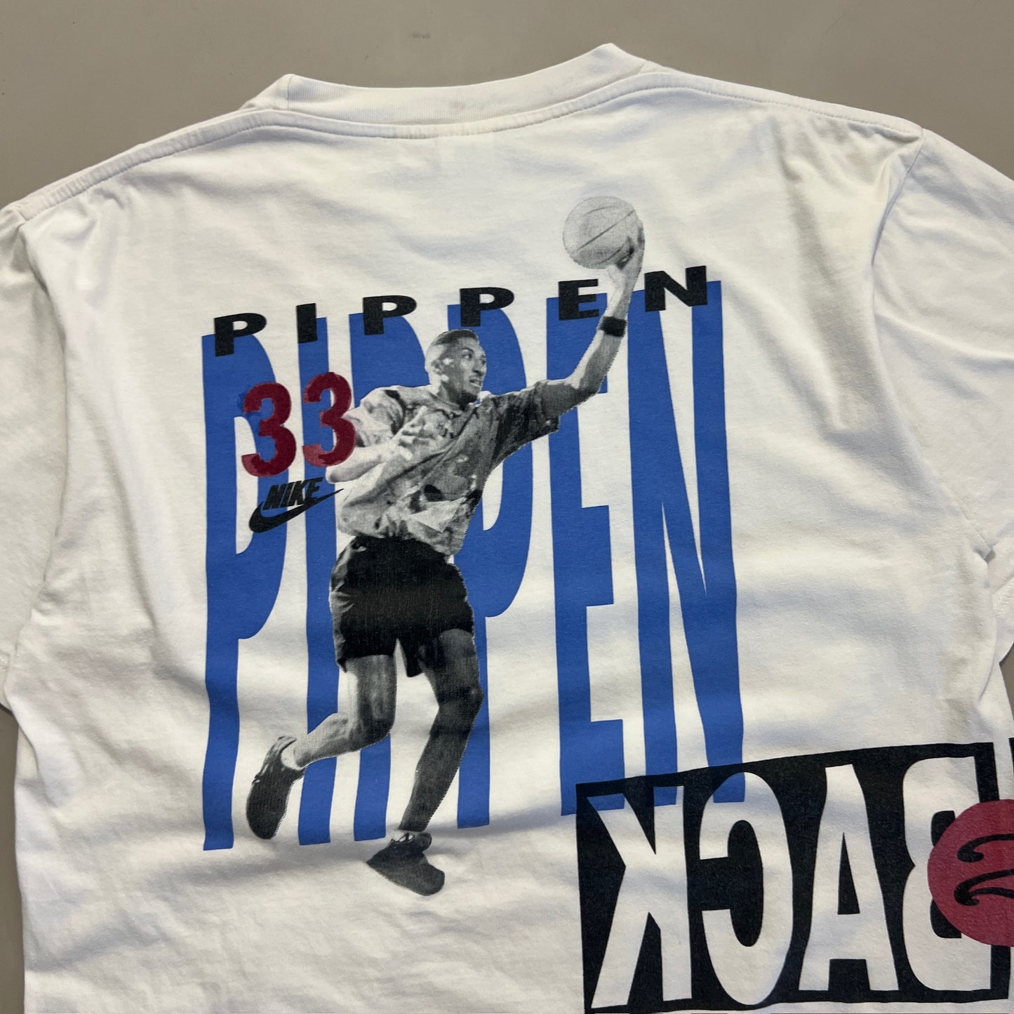 Large 1990s Jordan Pippen B2B Nike T-shirt