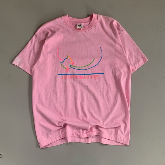 XL 1990s Cat Napping John Lennon T-shirt