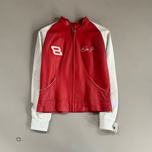 Womens Small Dale Earnhardt Jr Wilsons Leather Jacket
