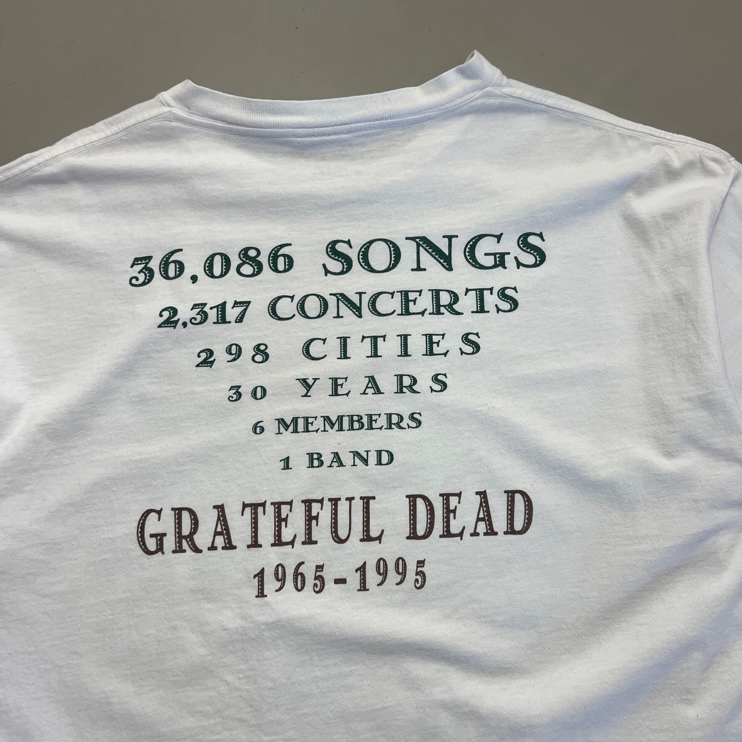 XXL 1996 Grateful Dead T-shirt