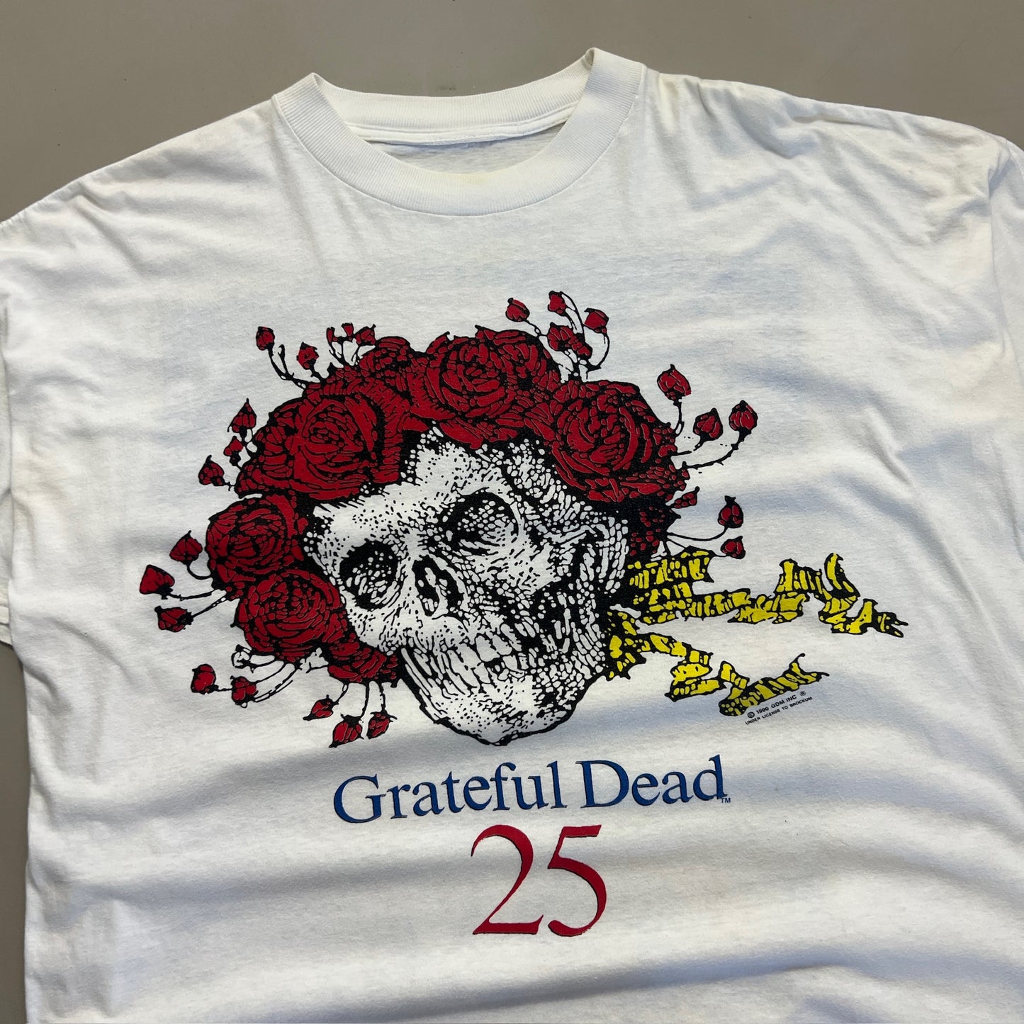 XL 1990 Grateful Dead 25th Anniversary T-shirt