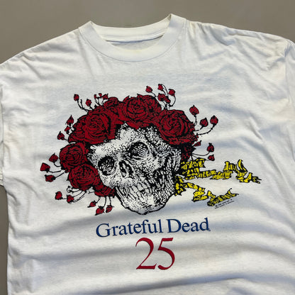 XL 1990 Grateful Dead 25th Anniversary T-shirt
