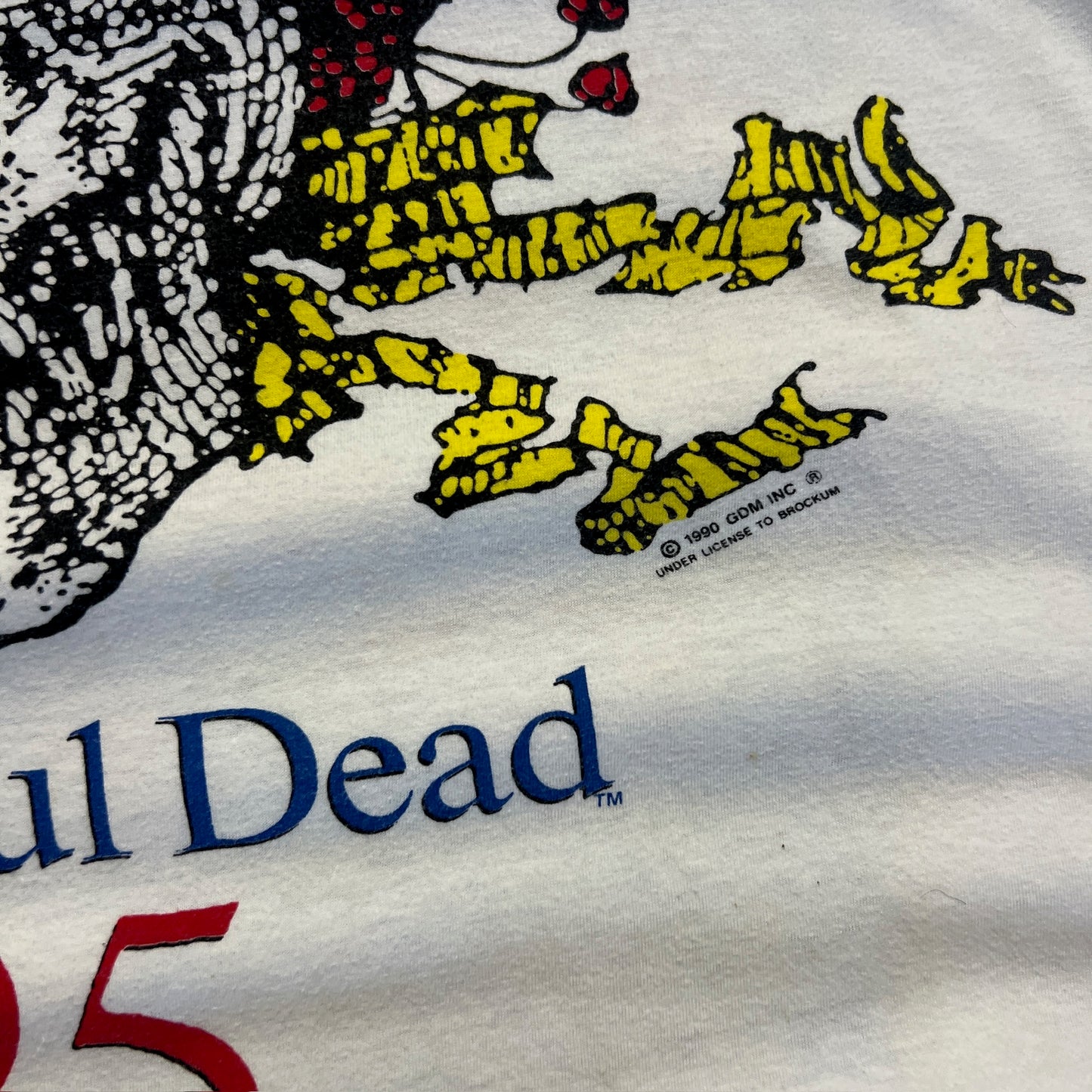 XL 1990 Grateful Dead 25th Anniversary T-shirt