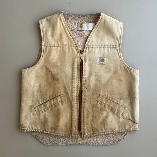 Large 90s Distressed Carhartt Vest