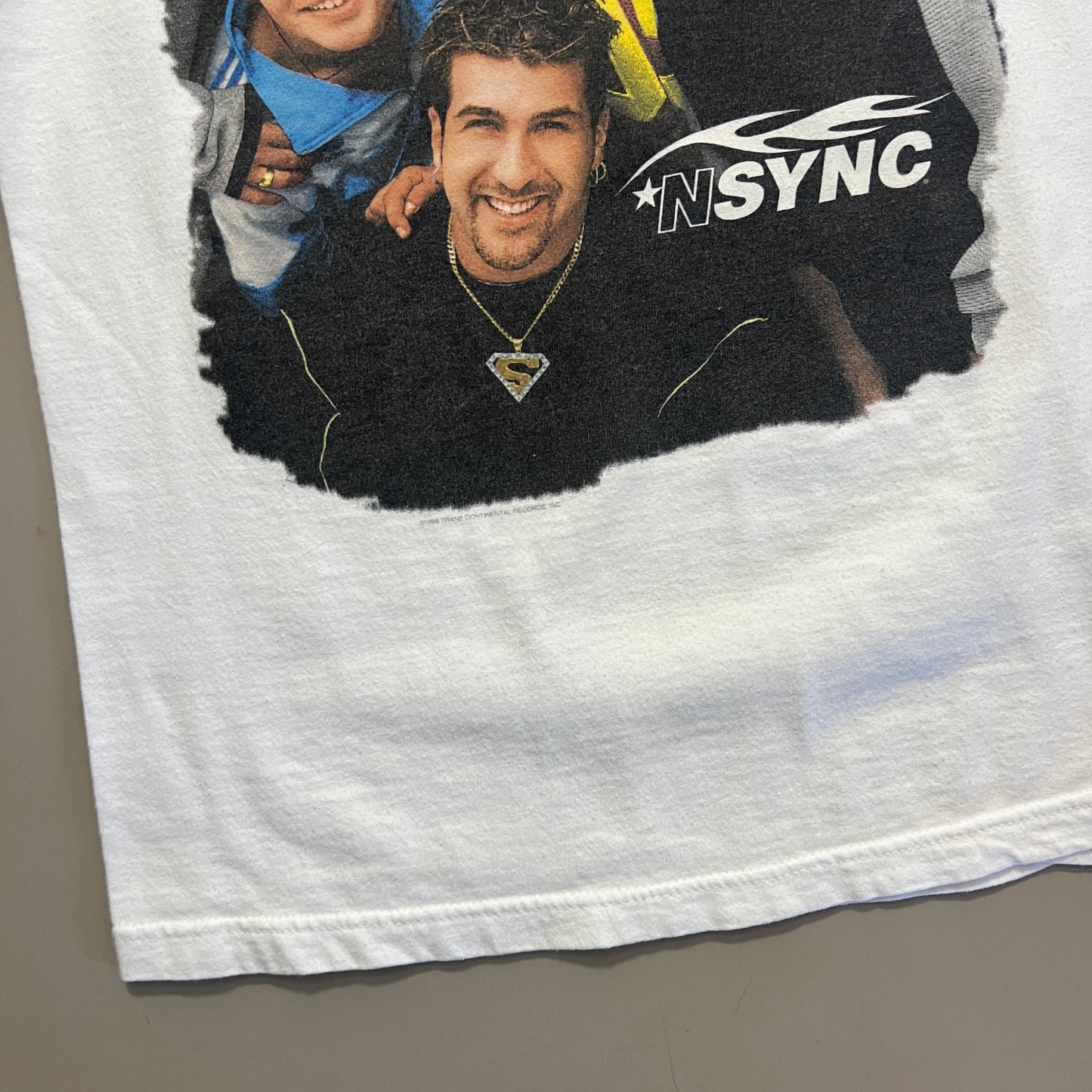 Small 1998 NSync Tour T-shirt