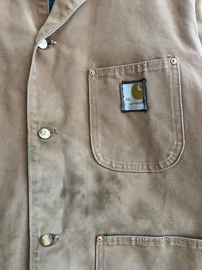Large 80s Carhartt Chore Coat