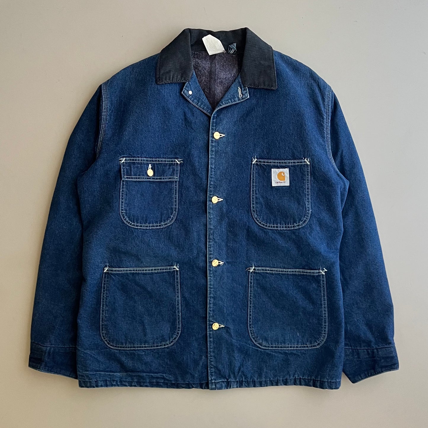 XL 90s Carhartt Denim Chore Jacket
