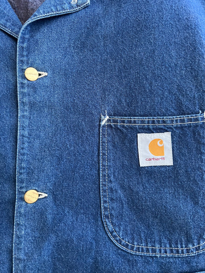 XL 90s Carhartt Denim Chore Jacket