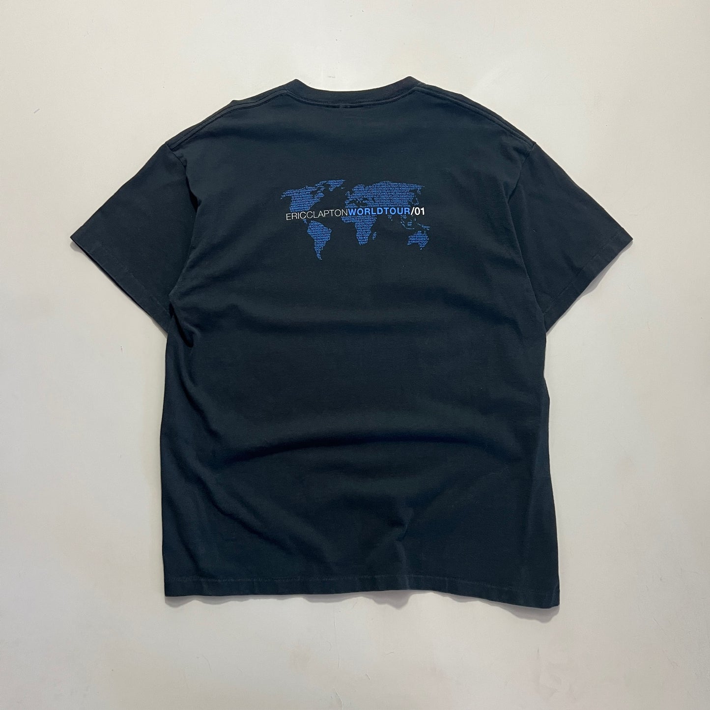 XL 2001 Eric Clapton World Tour T-shirt