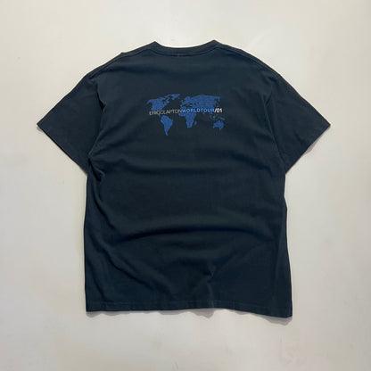 XL 2001 Eric Clapton World Tour T-shirt
