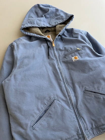XXL Light Blue Sherpa Lined  Carhartt Jacket