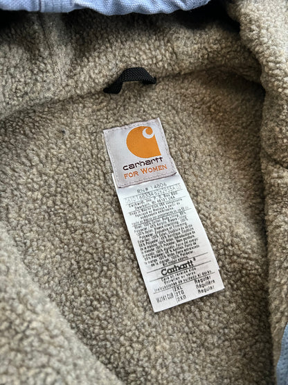 XXL Light Blue Sherpa Lined  Carhartt Jacket