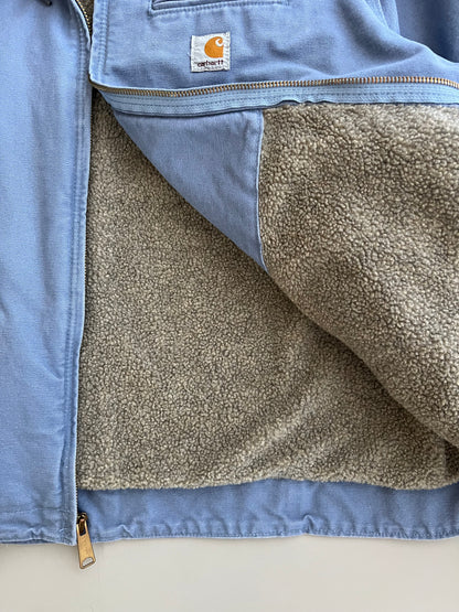 XXL Light Blue Sherpa Lined  Carhartt Jacket