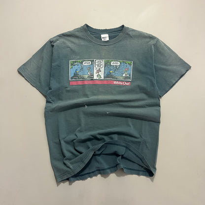 Large 90s White Owl Cigars Comic Strip T-shirt