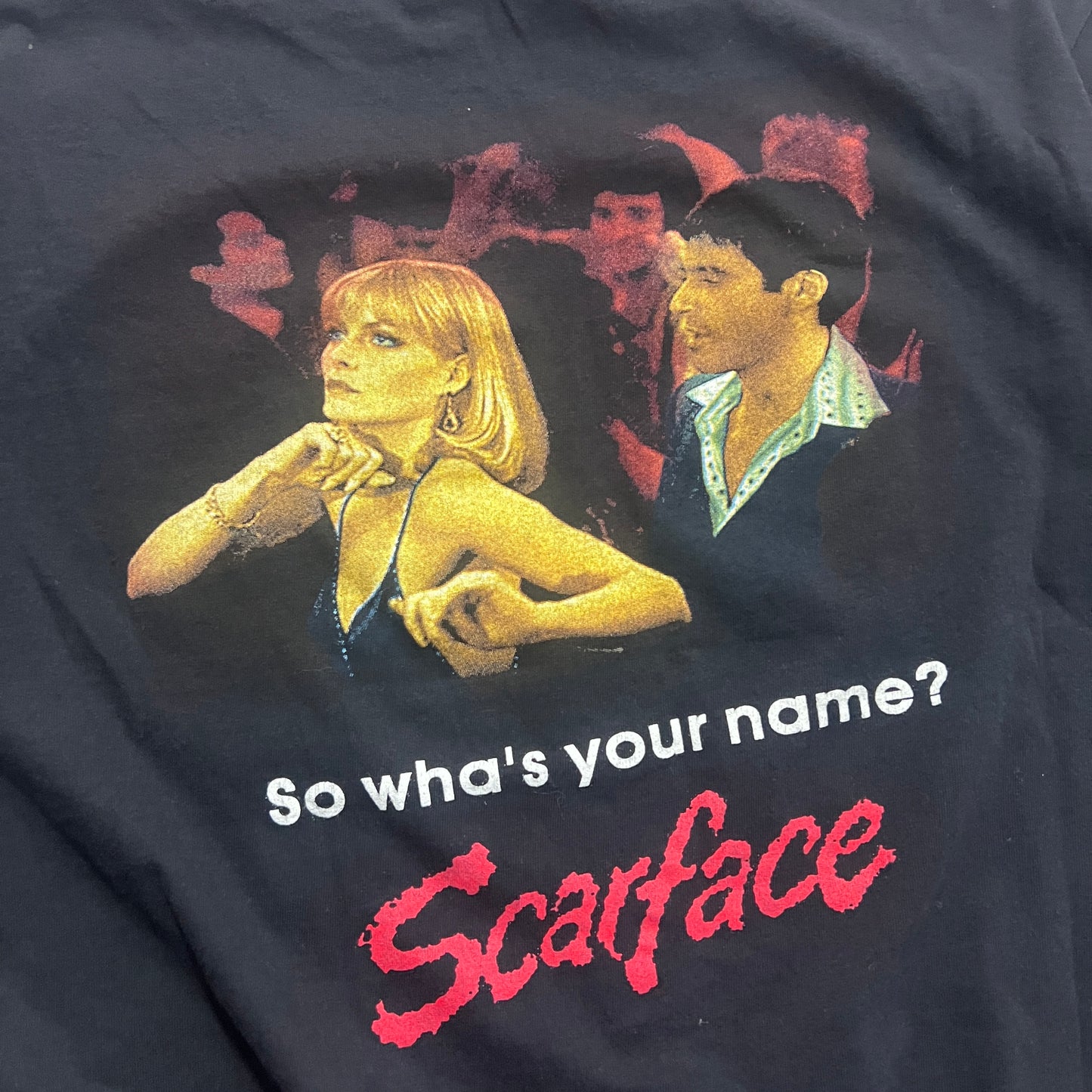 Large 90s Scarface Boot T-shirt