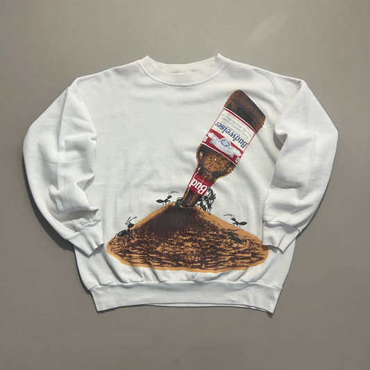 XL 1995 Budweiser Ants The Busch For You Sweatshirt