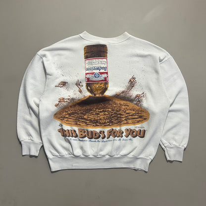 XL 1995 Budweiser Ants The Busch For You Sweatshirt