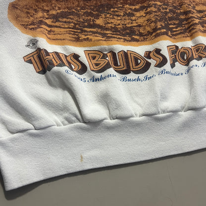 XL 1995 Budweiser Ants The Busch For You Sweatshirt