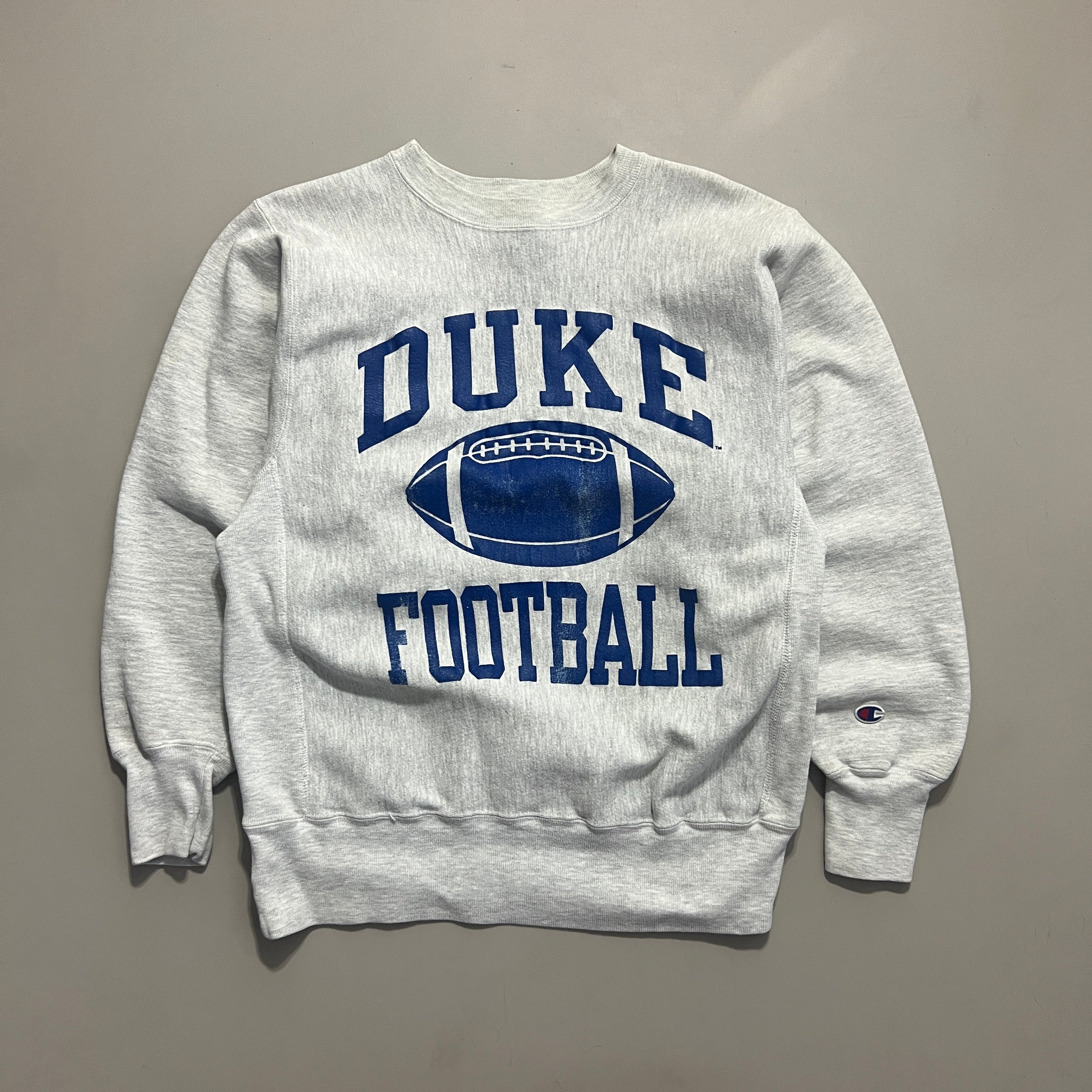 Duke Welcomesign Reverse Text Large 1990s Duke University Champion Reverse Weave – Nothing New