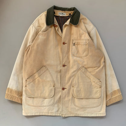 XL 90s L.L Bean Plad Lined Barn Jacket