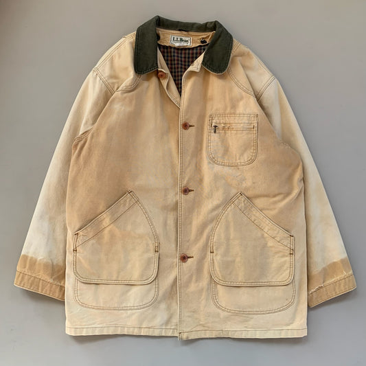 XL 90s L.L Bean Plad Lined Barn Jacket