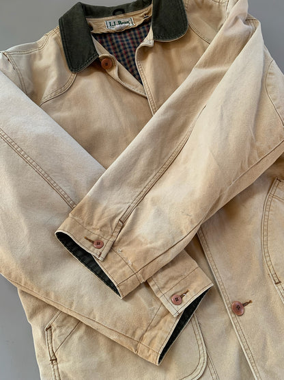 XL 90s L.L Bean Plad Lined Barn Jacket