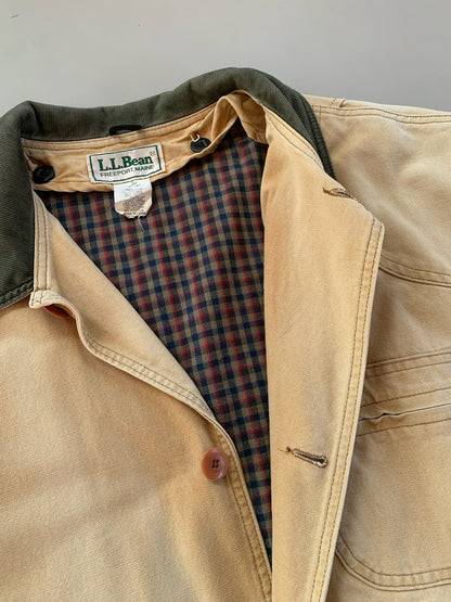 XL 90s L.L Bean Plad Lined Barn Jacket