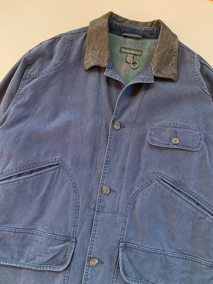 XL Banana Republic Navy Barn Coat