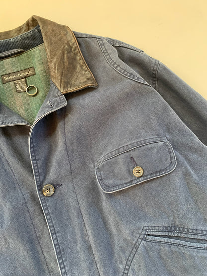 XL Banana Republic Navy Barn Coat