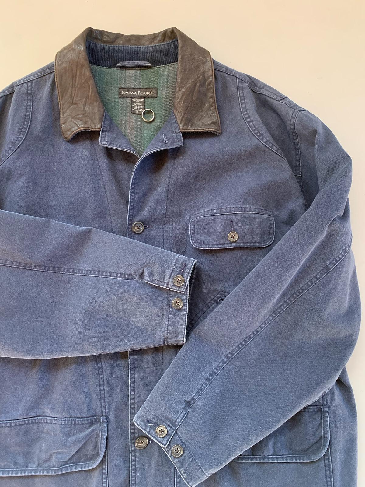 XL Banana Republic Navy Barn Coat