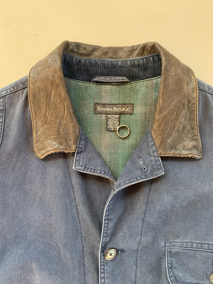 XL Banana Republic Navy Barn Coat