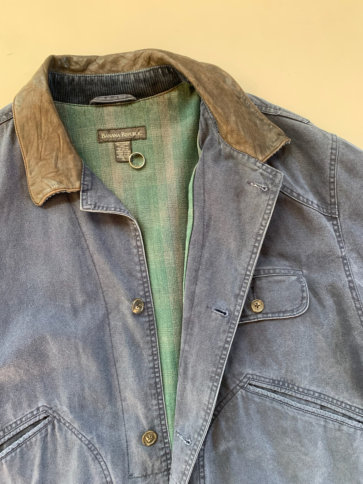 XL Banana Republic Navy Barn Coat