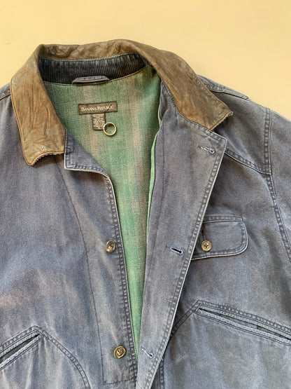 XL Banana Republic Navy Barn Coat
