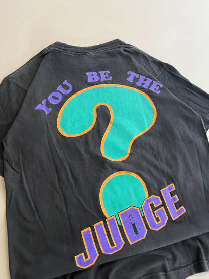 Large 90s Oj Simpson Mike Tyson Rap T-shirt