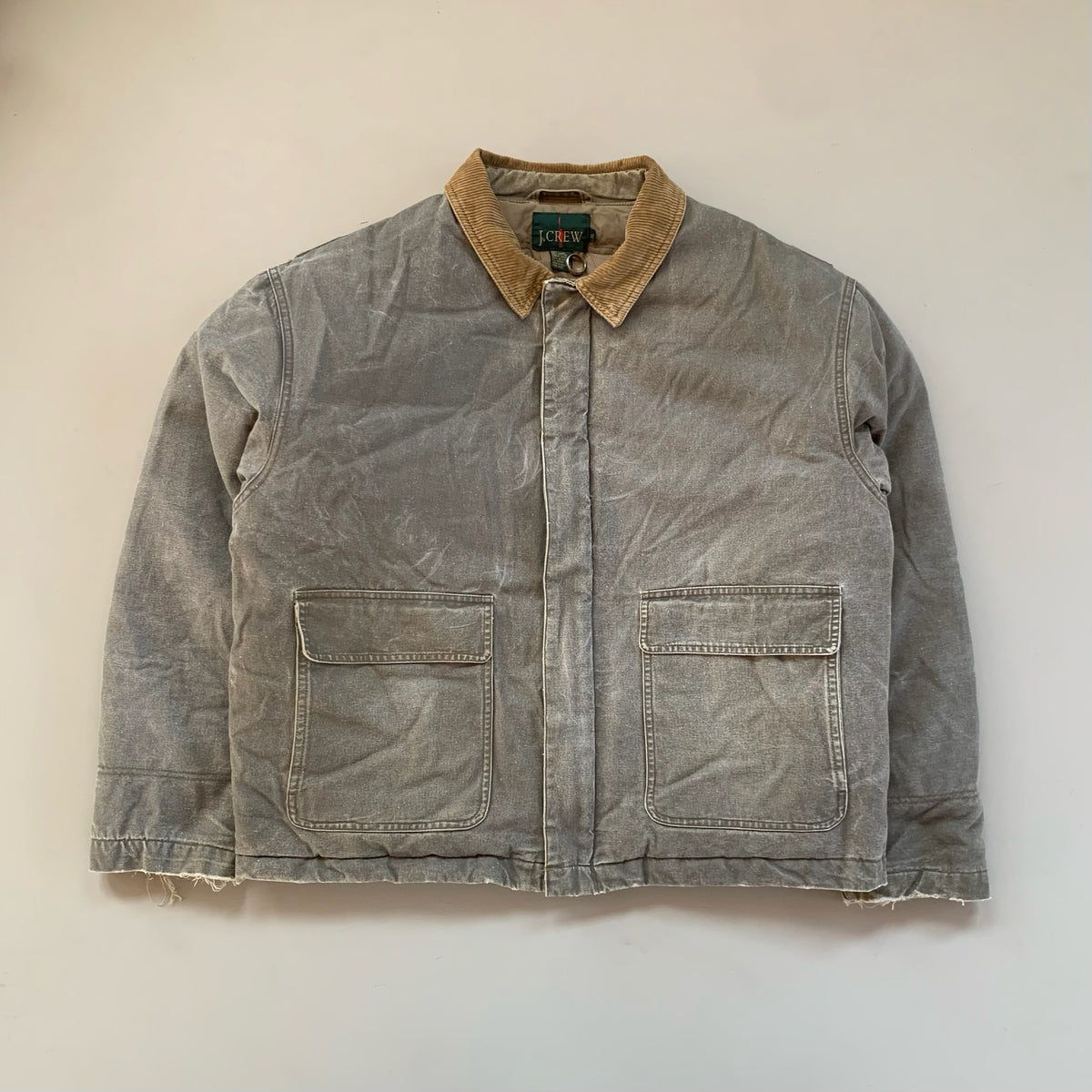 XL 1990s J.Crew Canvas Insulated Barn Jacket
