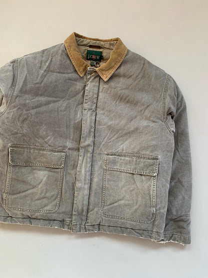 XL 1990s J.Crew Canvas Insulated Barn Jacket